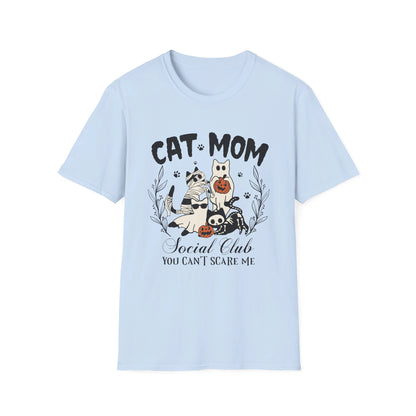 Cat Mom Social Club Halloween Tee