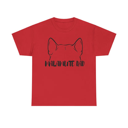 Alaskan Malamute Dad Tee