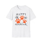 Happy Halloween Paw Print Tee