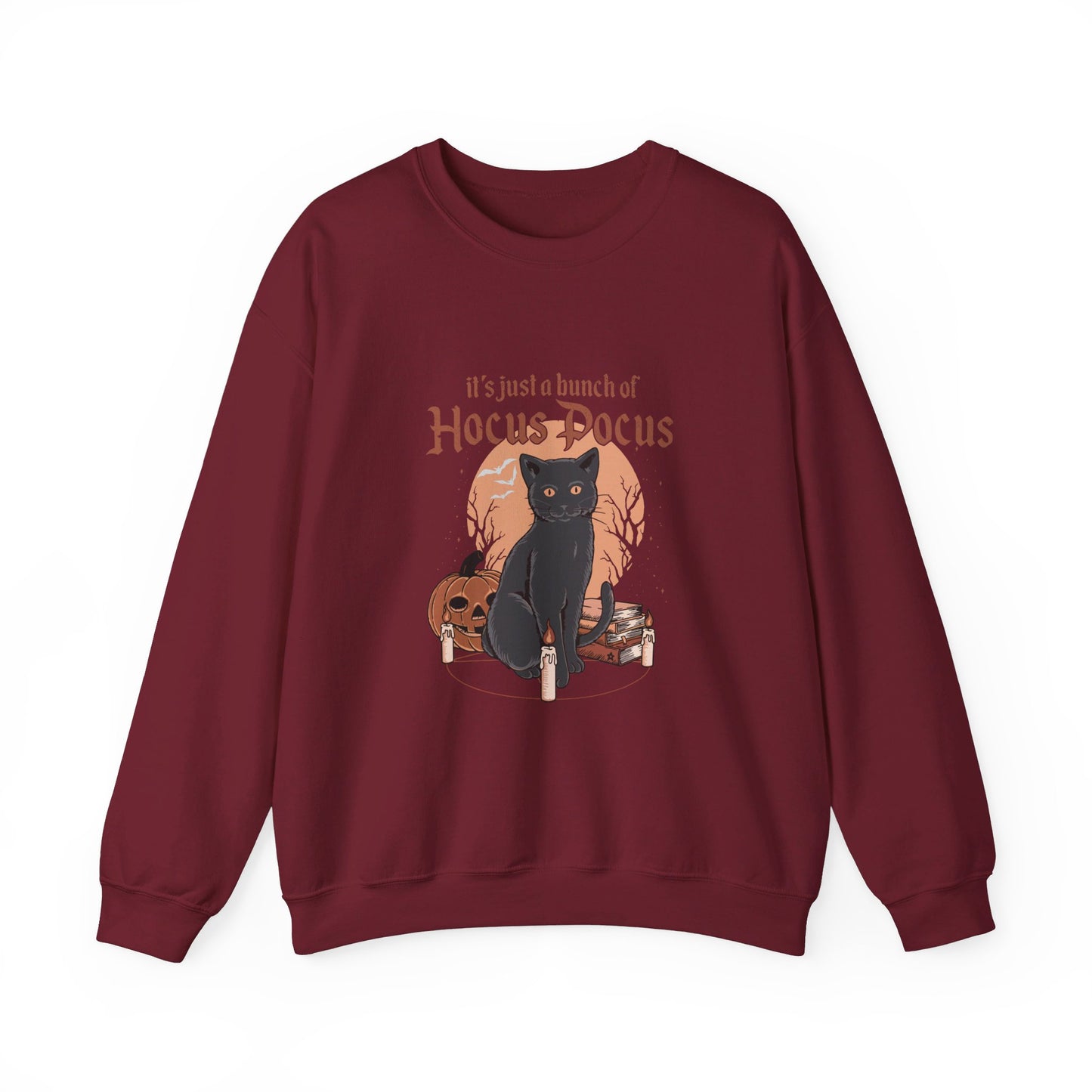 A Bunch of Hocus Pocus Halloween Cat Crewneck