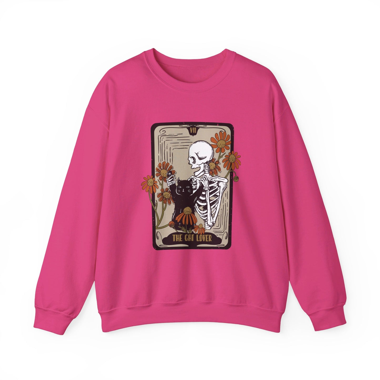 The Cat Lovers Tarot Halloween Crewneck