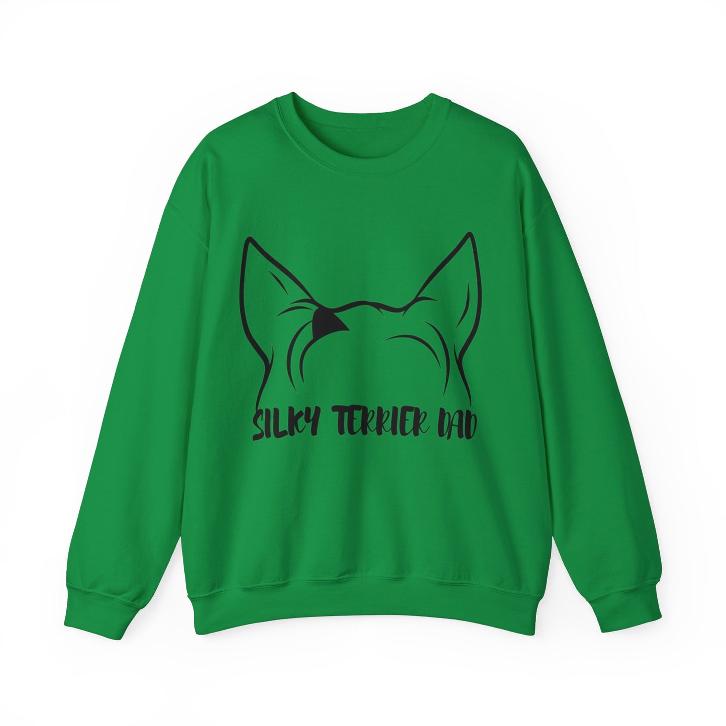 Silky Terrier Dad Crewneck