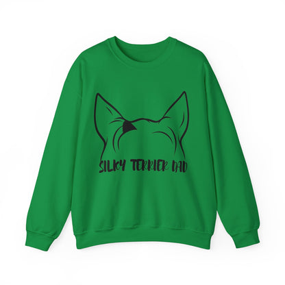Silky Terrier Dad Crewneck