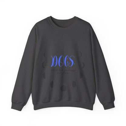 Dogs Moon Phase Crewneck