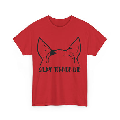 Silky Terrier Dad Tee