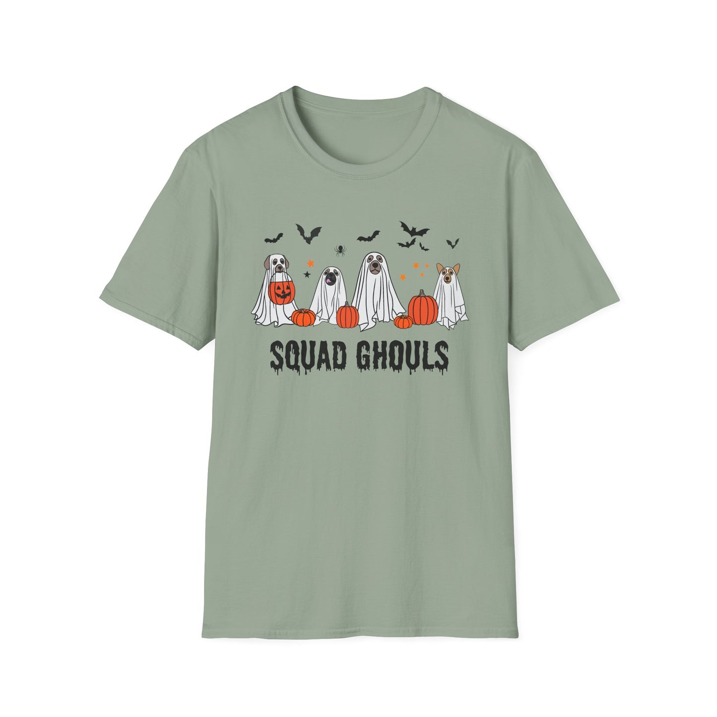 Dog Squad Ghouls Halloween Tee