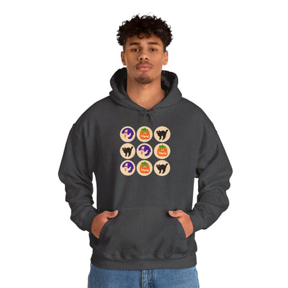 Halloween Cat Cookie Hoodie