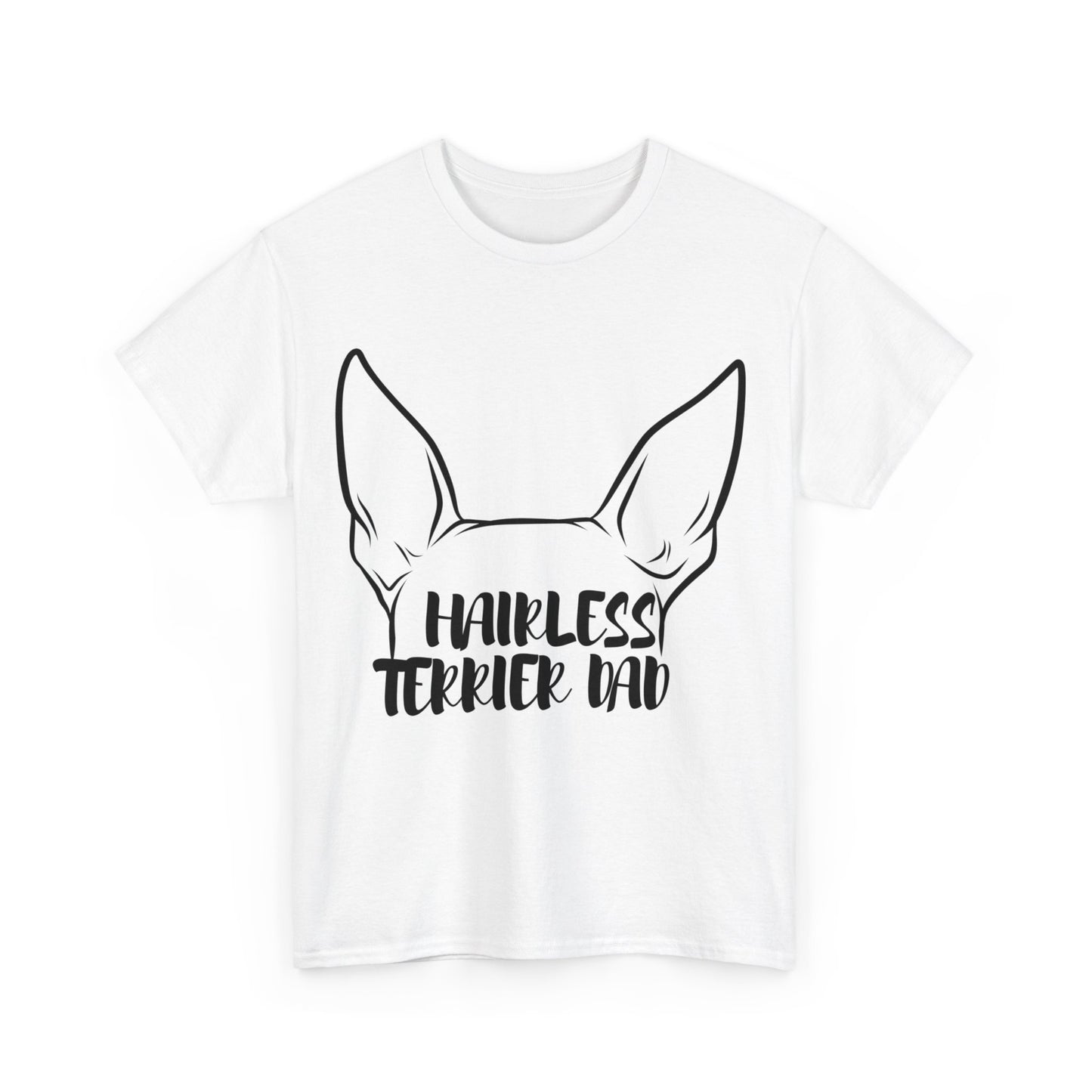 American Hairless Terrier Dad Tee