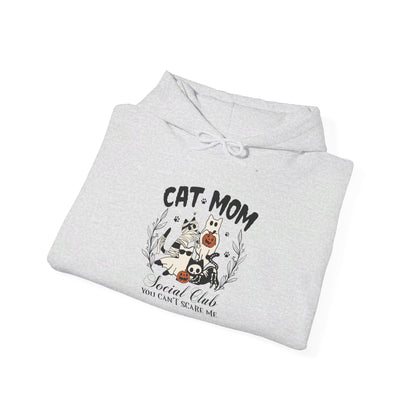 Cat Mom Social Club Halloween Hoodie