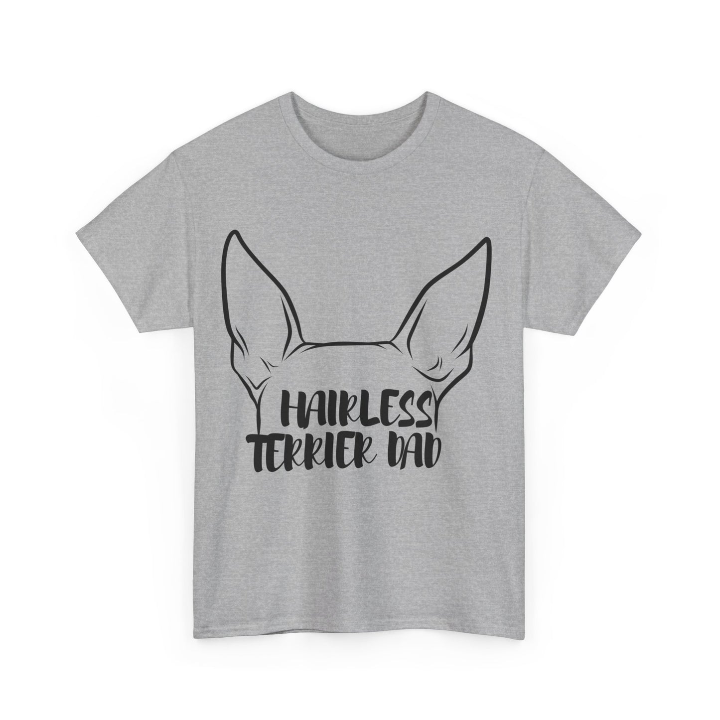 American Hairless Terrier Dad Tee