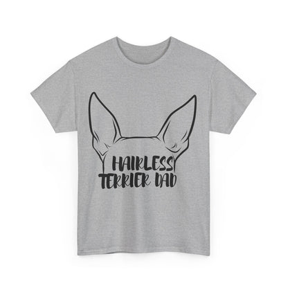 American Hairless Terrier Dad Tee